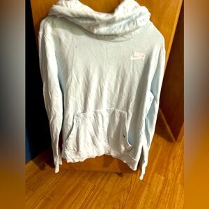 Women’s SMALL Nike pullover. Light blue, hoodie